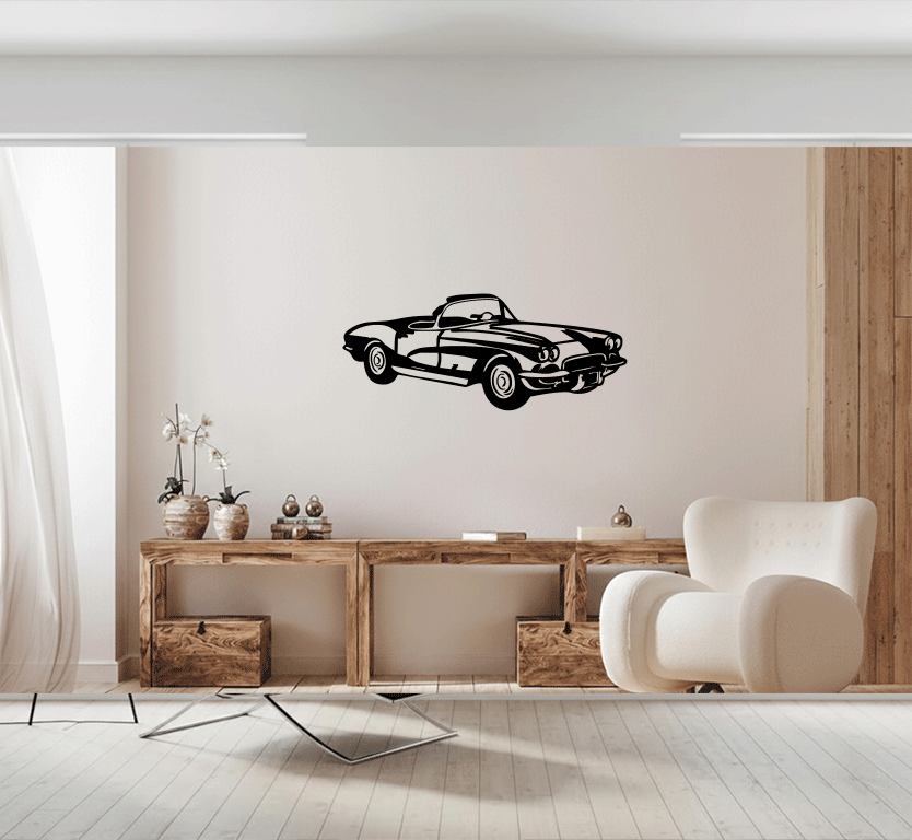 1962 Corvette C1 Metal Wall Art, view 12 by MetalPlex