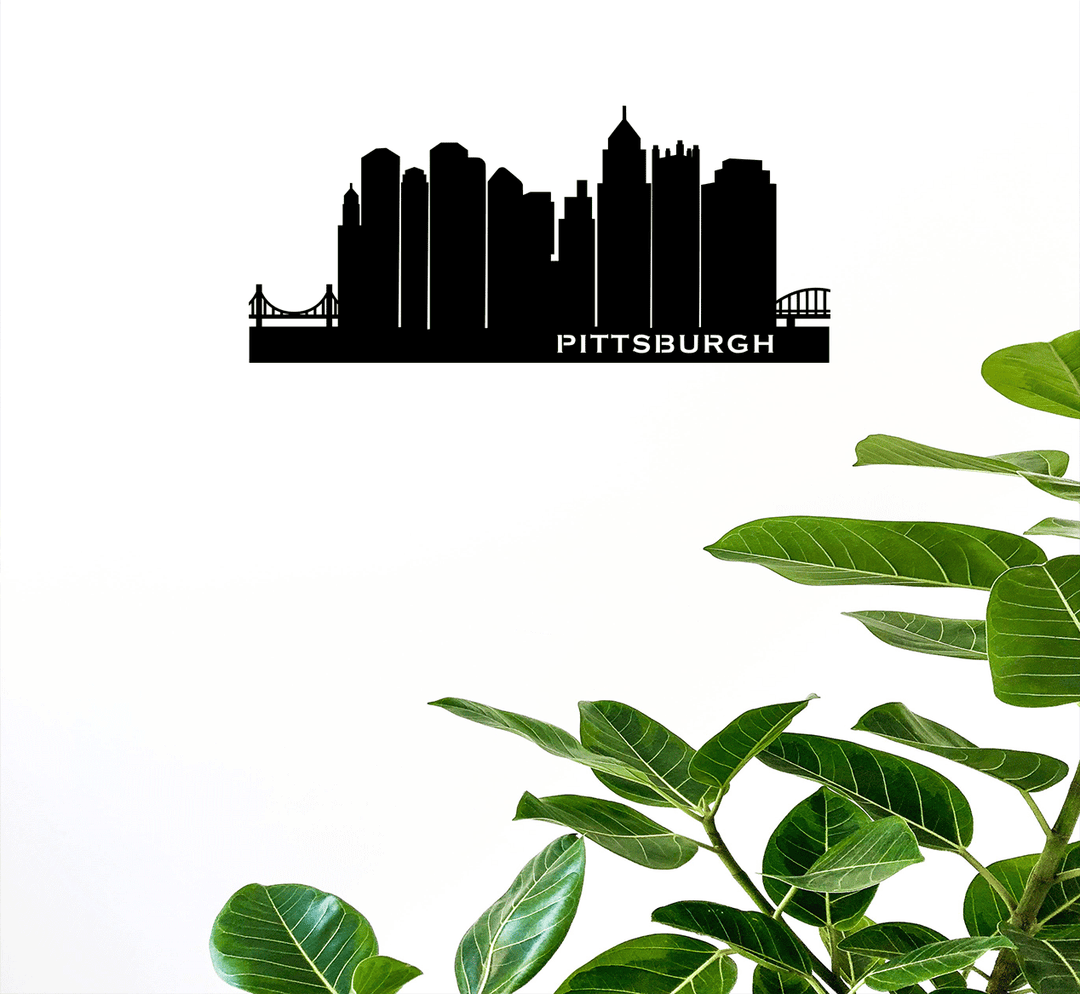 Pittsburgh Skyline - Metal Wall Art - MetalPlex