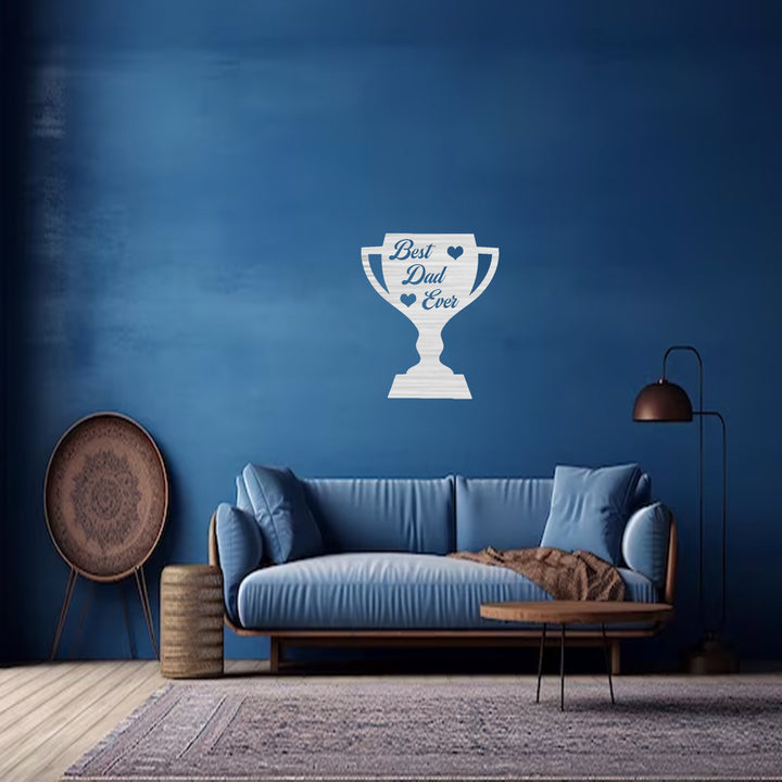 Best Dad Metal Wall Art