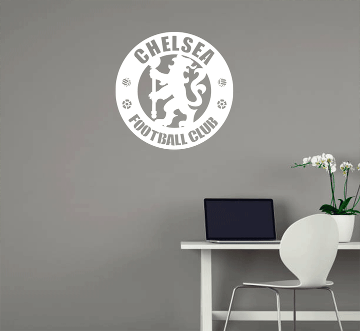 Chelsea FC Metal Wall Art, view 4 by MetalPlex