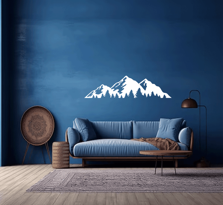 Timberline Mountains Metal Wall Art, view 5 by MetalPlex