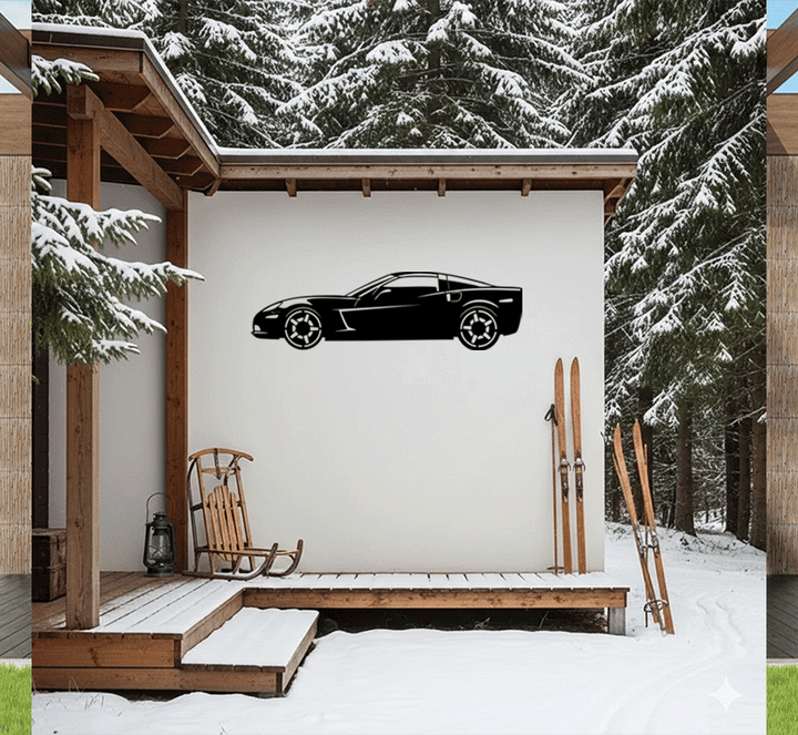 Corvette Metal Wall Art, view 9 by MetalPlex