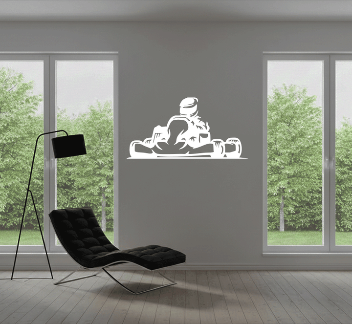 Go-Kart Metal Wall Art, view 4 by MetalPlex