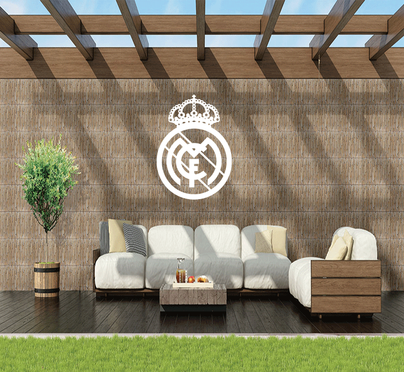Real Madrid CF Metal Wall Art, view 6 by MetalPlex