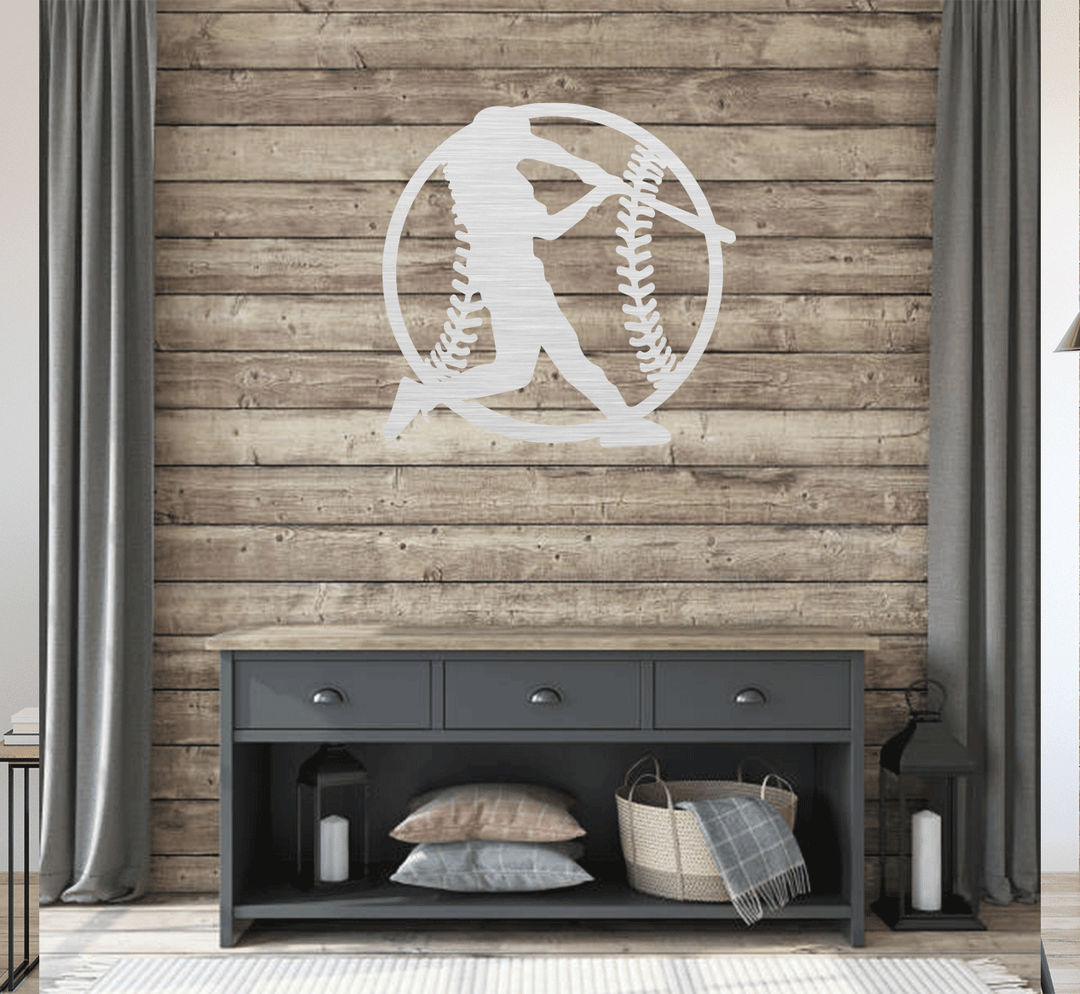 Baseball Metal Wall Art, view 5 by MetalPlex