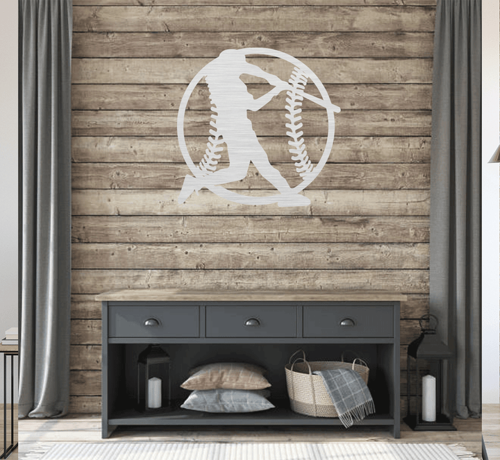 Baseball Metal Wall Art, view 5 by MetalPlex