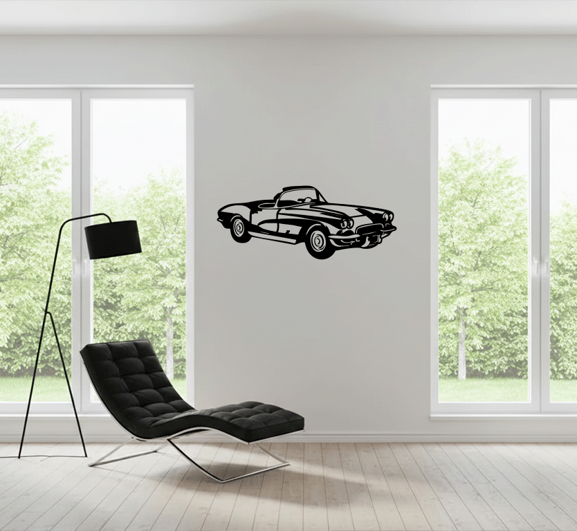 1962 Corvette C1 Metal Wall Art, view 13 by MetalPlex