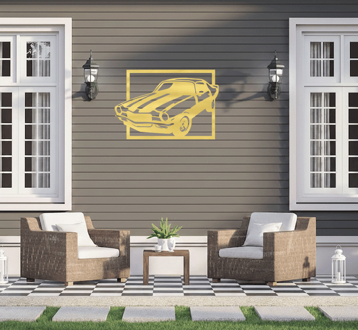 Muscle Car Metal Wall Art, view 15 by MetalPlex