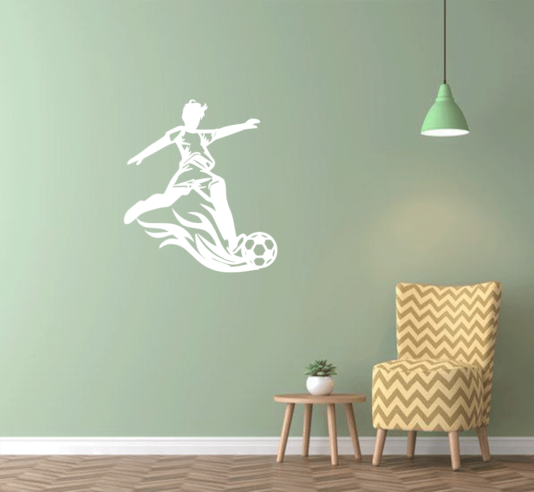 Soccer Metal Wall Art, view 7 by MetalPlex