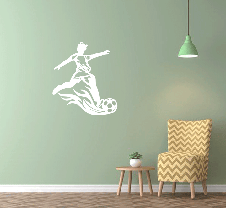 Soccer Metal Wall Art, view 7 by MetalPlex