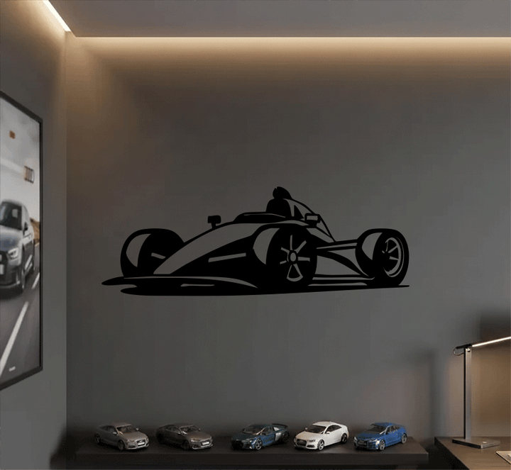 Racing Car Metal Wall Art, view 13 by MetalPlex