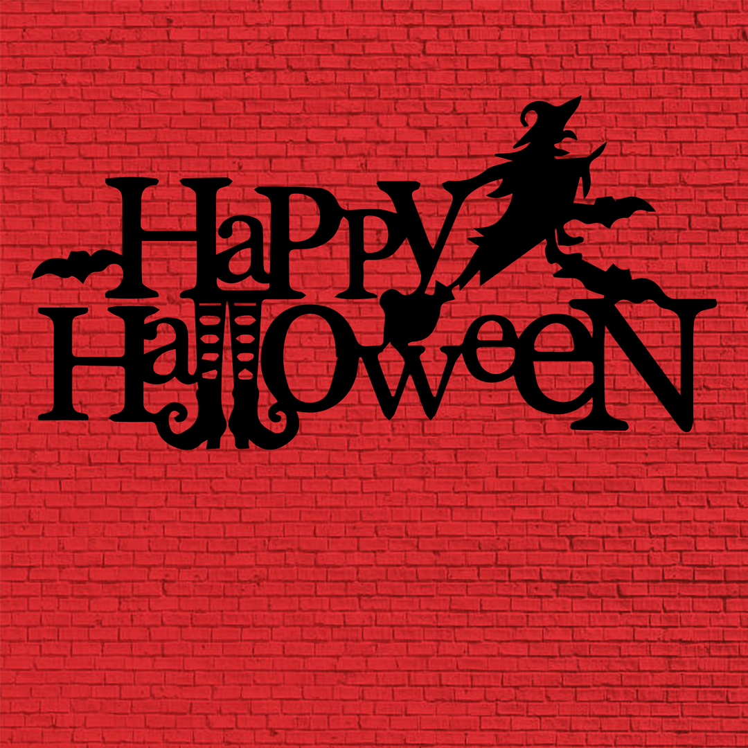 Happy Halloween Metal Wall Art, view 7 by MetalPlex