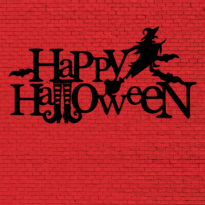 Happy Halloween Metal Wall Art, view 7 by MetalPlex