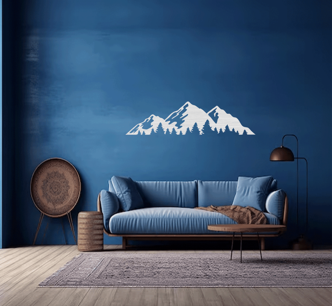Timberline Mountains Metal Wall Art, view 6 by MetalPlex