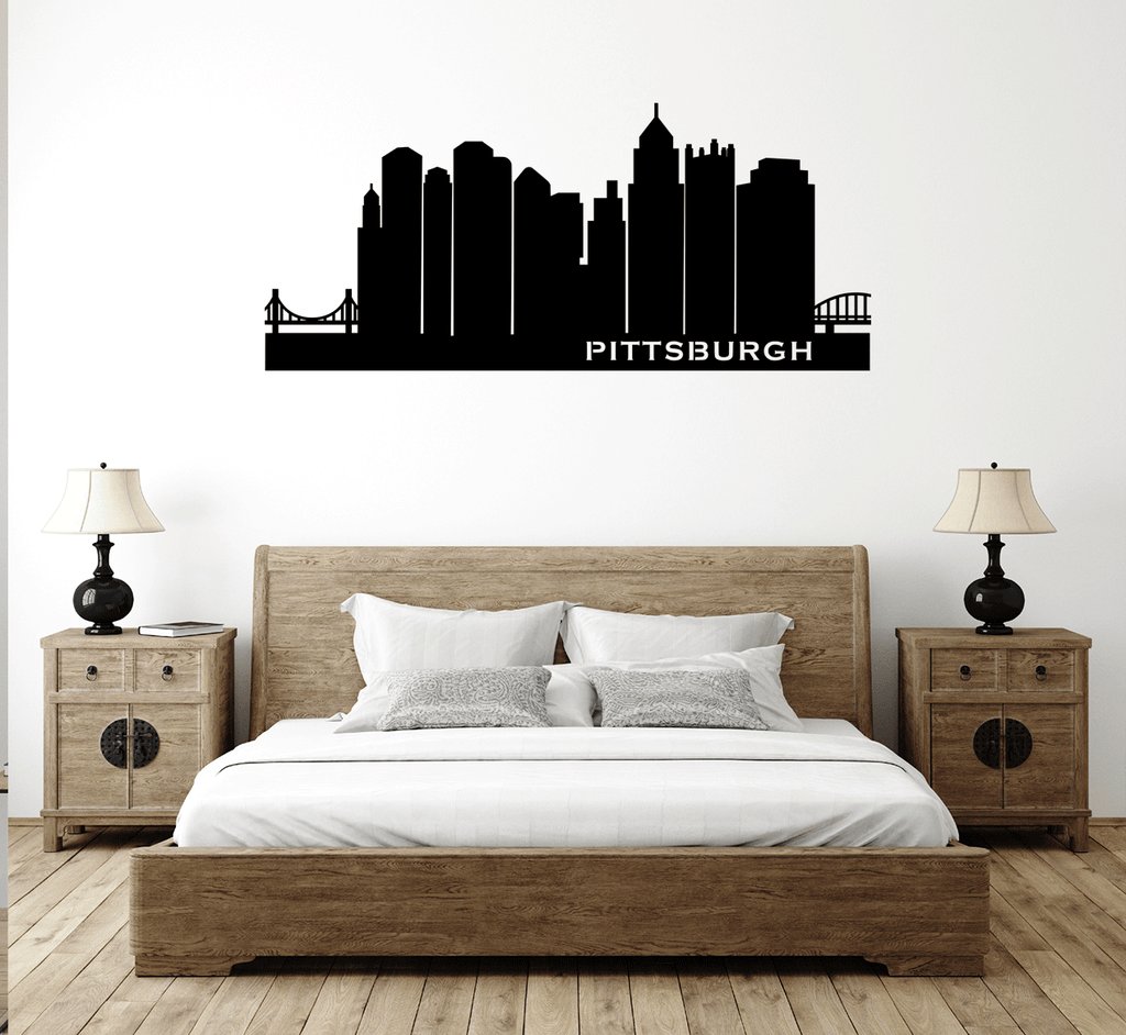 Pittsburgh Skyline - Metal Wall Art - MetalPlex