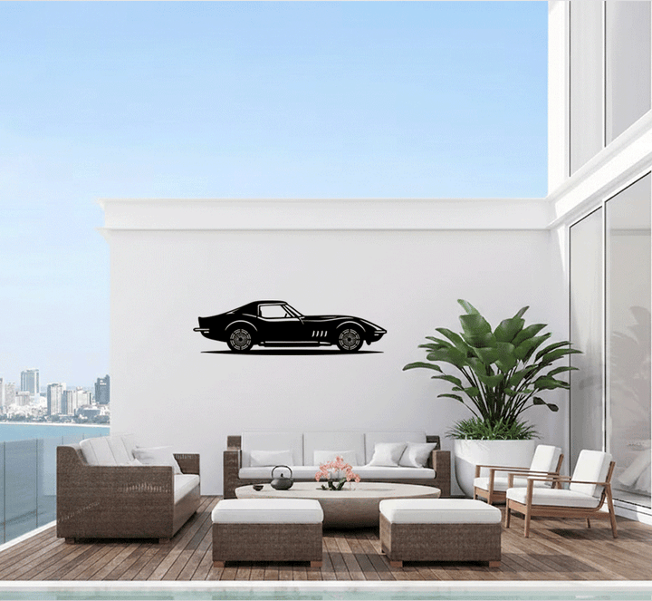 Classic Car Metal Wall Art, view 2 by MetalPlex