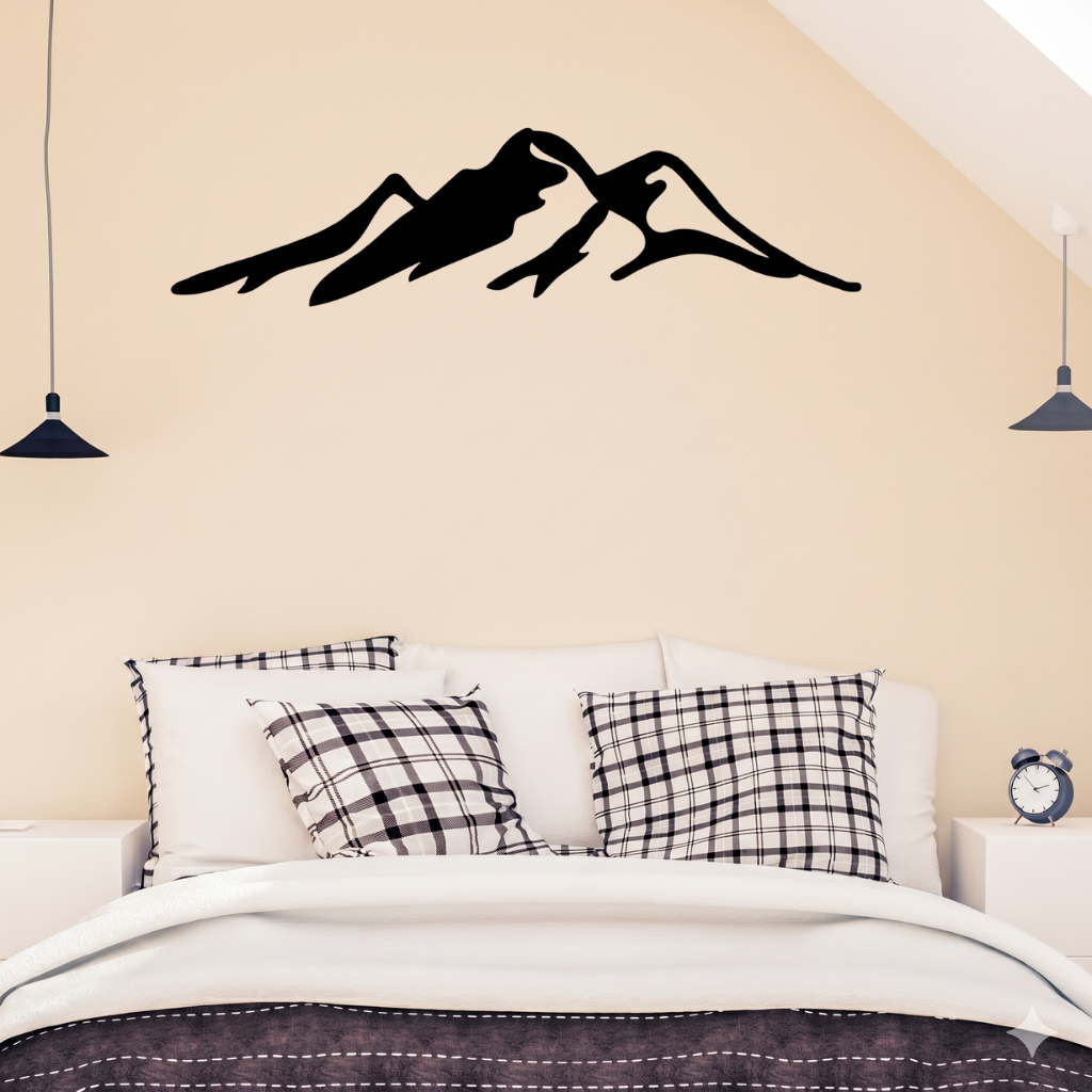 Great Smoky Mountains Metal Wall Art – Tennessee National Park Wall Decor