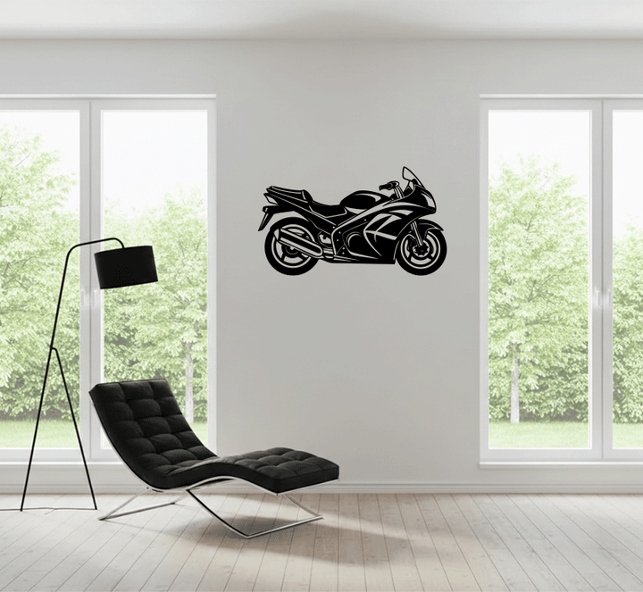 Sportbike Metal Wall Art, view 6 by MetalPlex