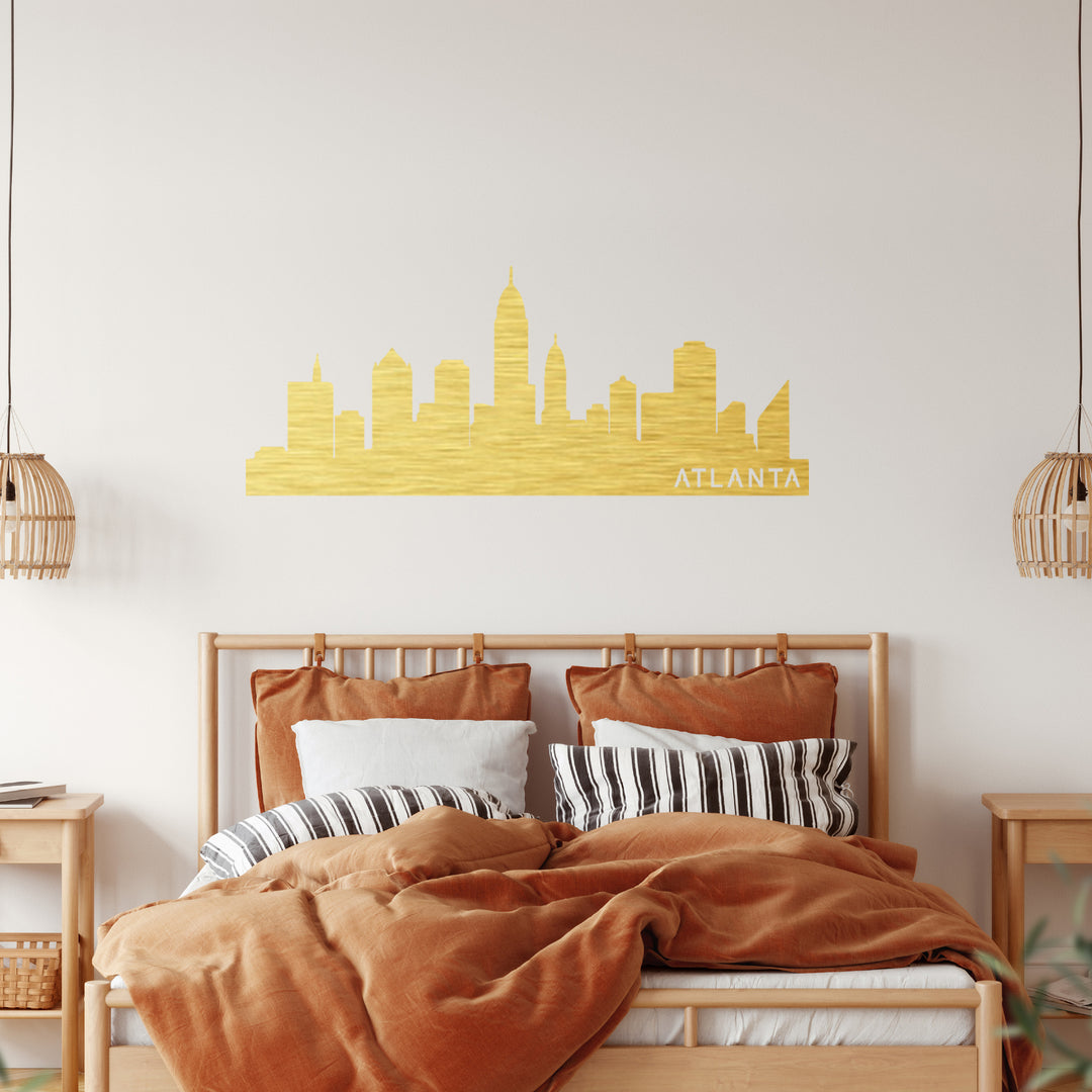 Atlanta Skyline Metal Wall Art, view 7 by MetalPlex