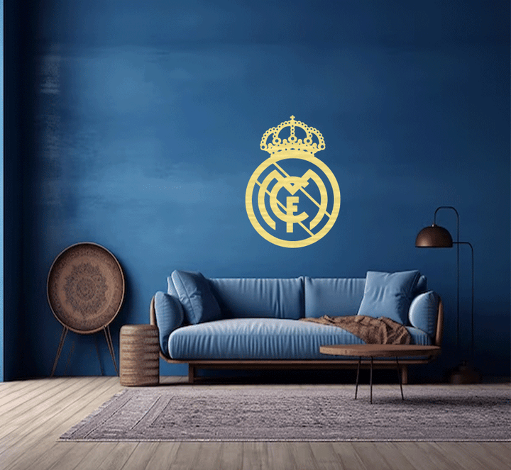 Real Madrid CF Metal Wall Art, view 4 by MetalPlex