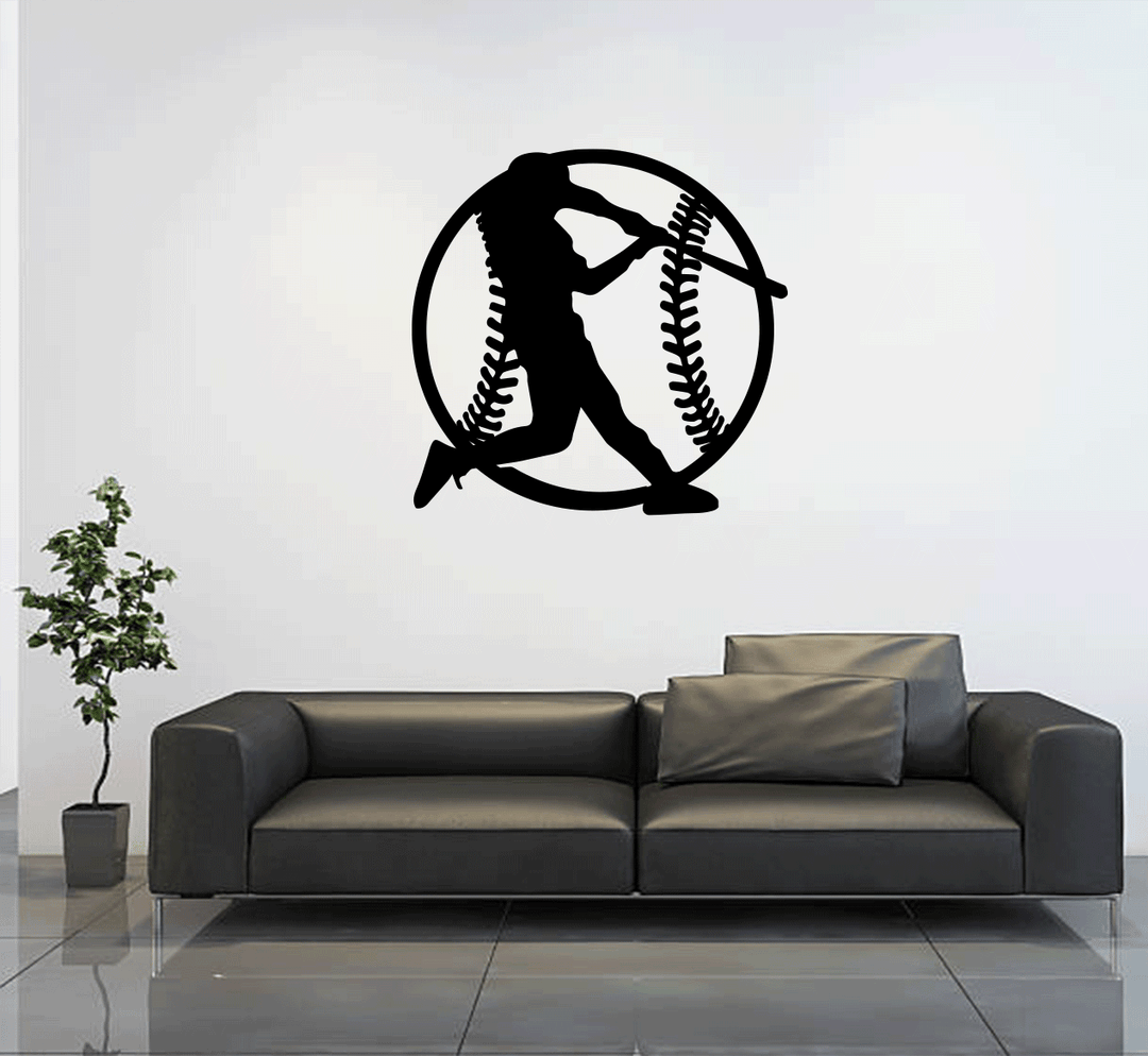 Baseball Metal Wall Art, view 7 by MetalPlex