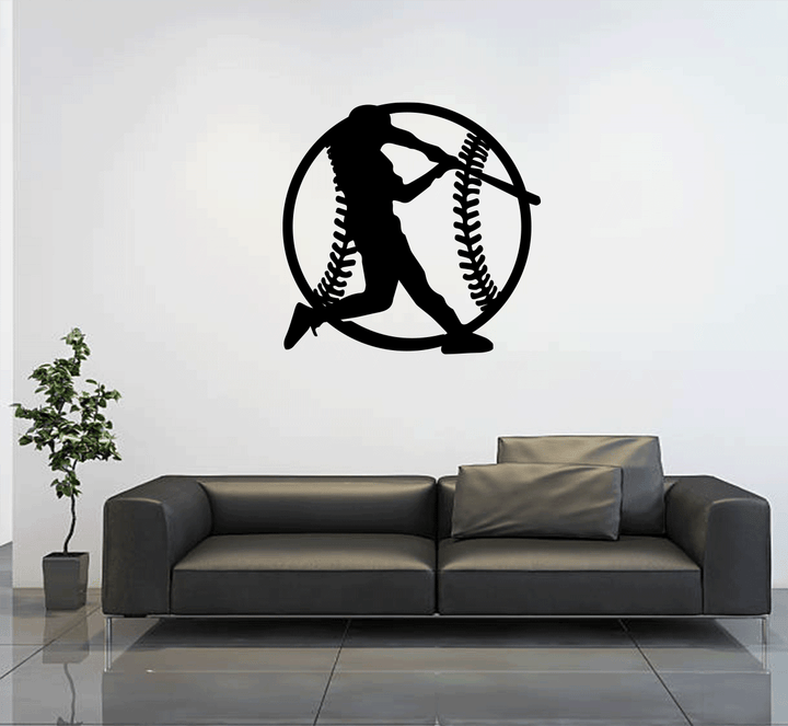Baseball Metal Wall Art, view 7 by MetalPlex
