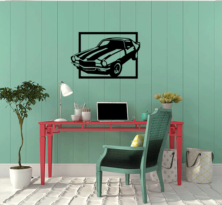 Muscle Car Metal Wall Art, view 16 by MetalPlex
