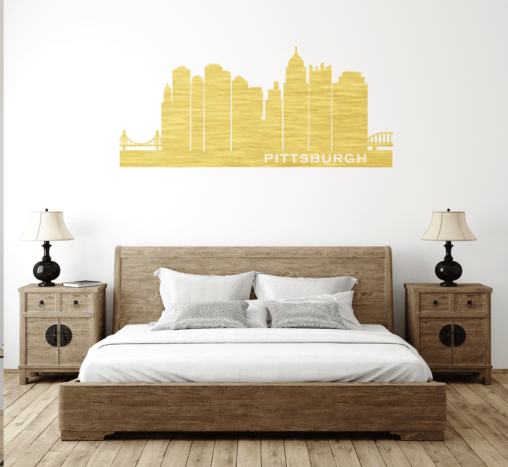 Pittsburgh Skyline - Metal Wall Art - MetalPlex