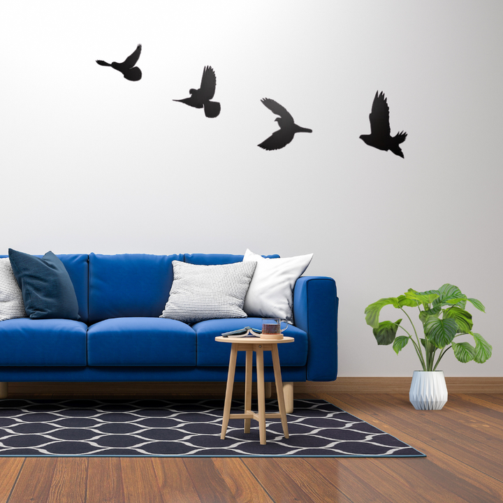 Birds Metal Wall Art – Wildlife Nature Wall Decor for Home &amp; Garden