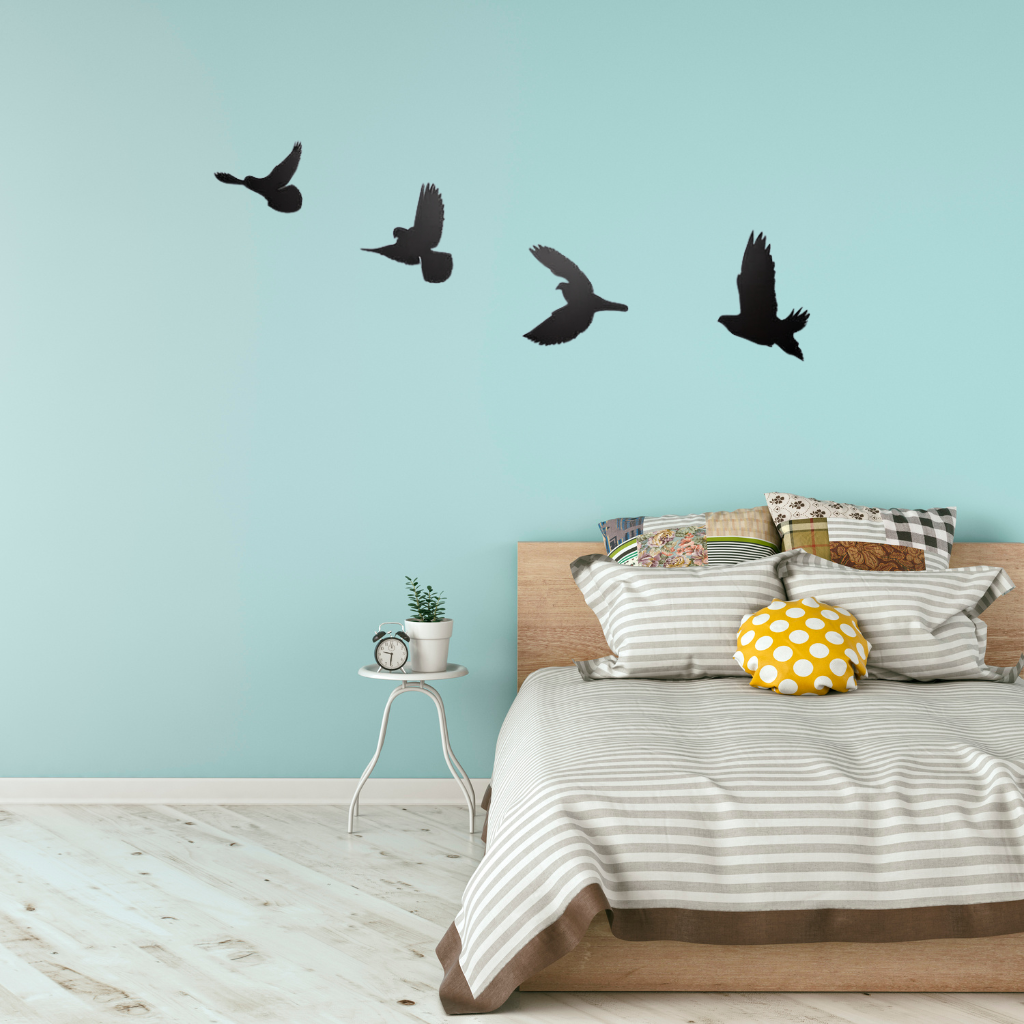 Birds Metal Wall Art – Wildlife Nature Wall Decor for Home &amp; Garden
