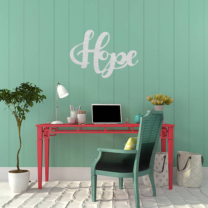 Hope Metal Wall Art