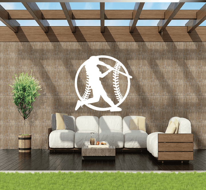 Baseball Metal Wall Art, view 8 by MetalPlex