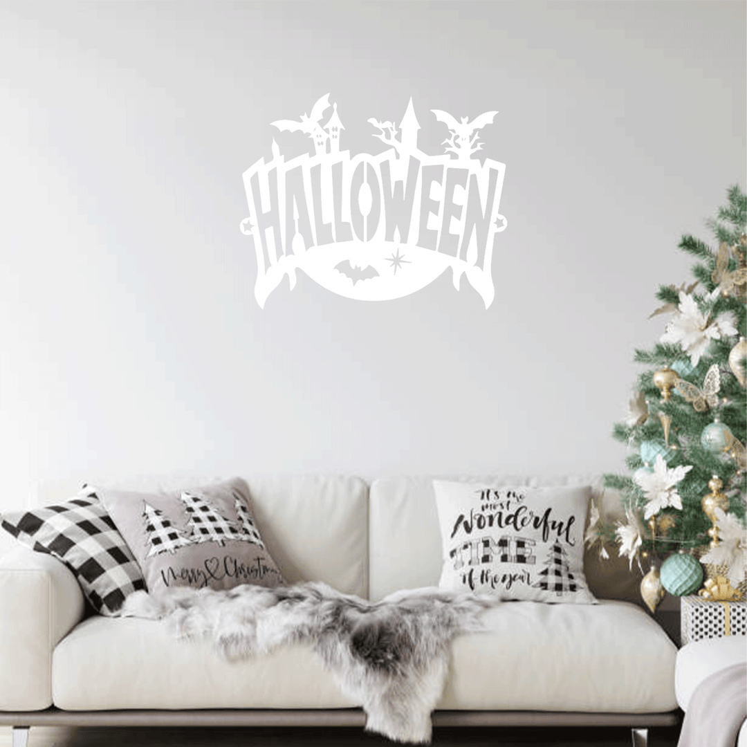 Halloween Sign Metal Wall Art, view 10 by MetalPlex