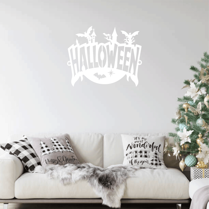 Halloween Sign Metal Wall Art, view 10 by MetalPlex
