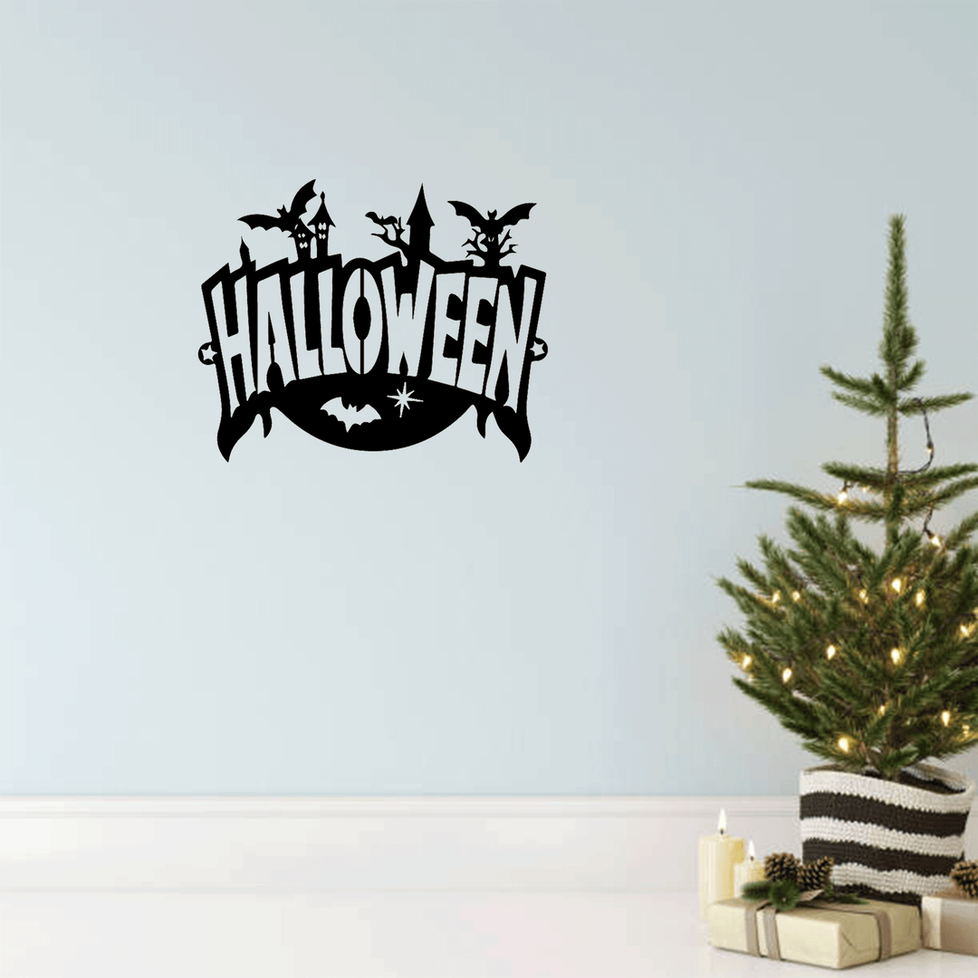 Halloween Sign Metal Wall Art, view 11 by MetalPlex