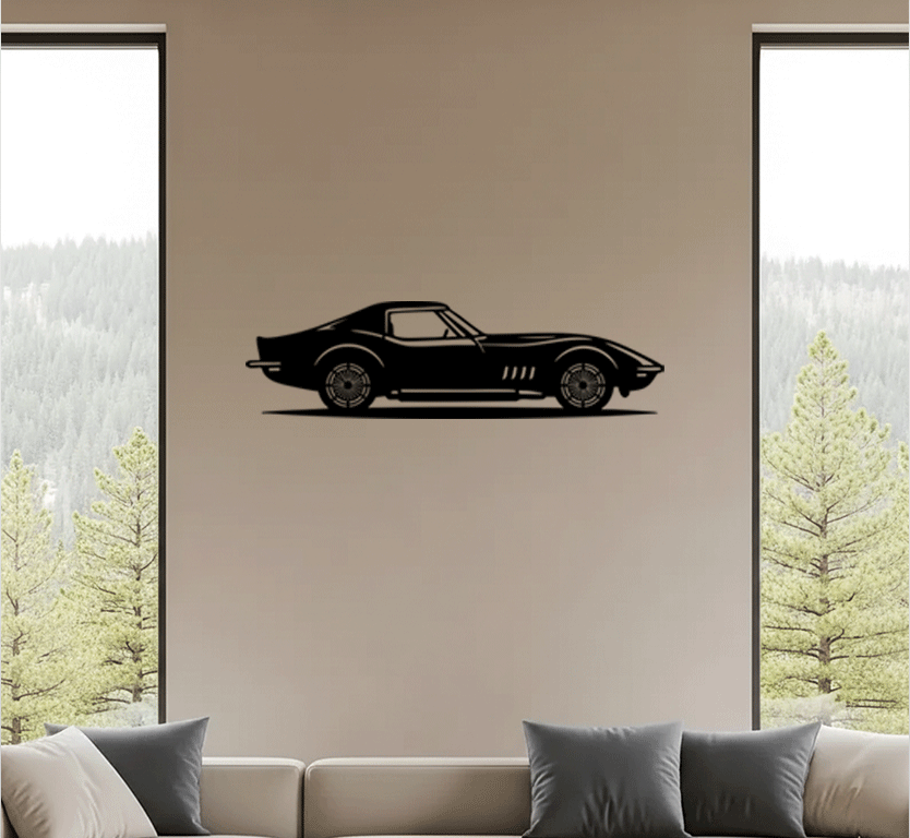 Classic Car Metal Wall Art, view 9 by MetalPlex