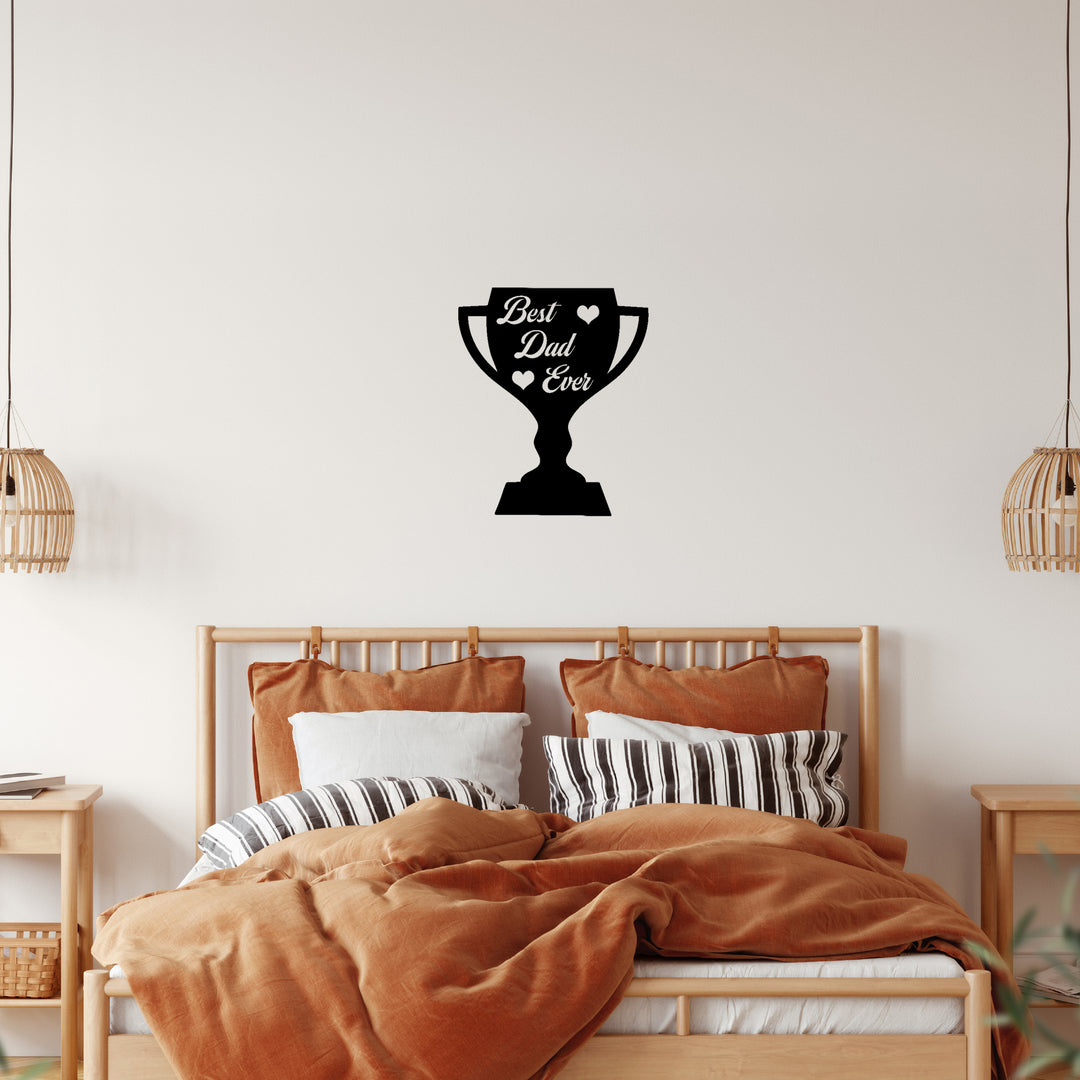 Best Dad Metal Wall Art