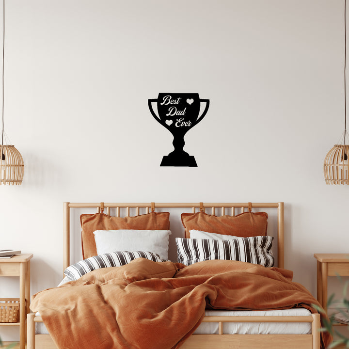 Best Dad Metal Wall Art