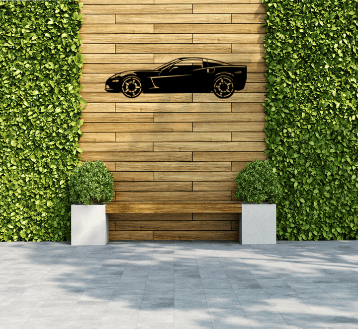 Corvette Metal Wall Art, view 5 by MetalPlex