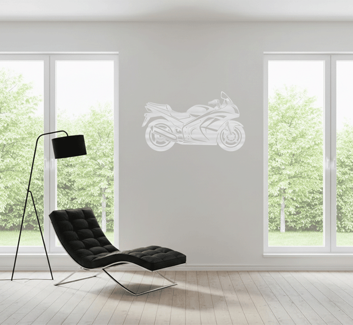 Sportbike Metal Wall Art, view 5 by MetalPlex