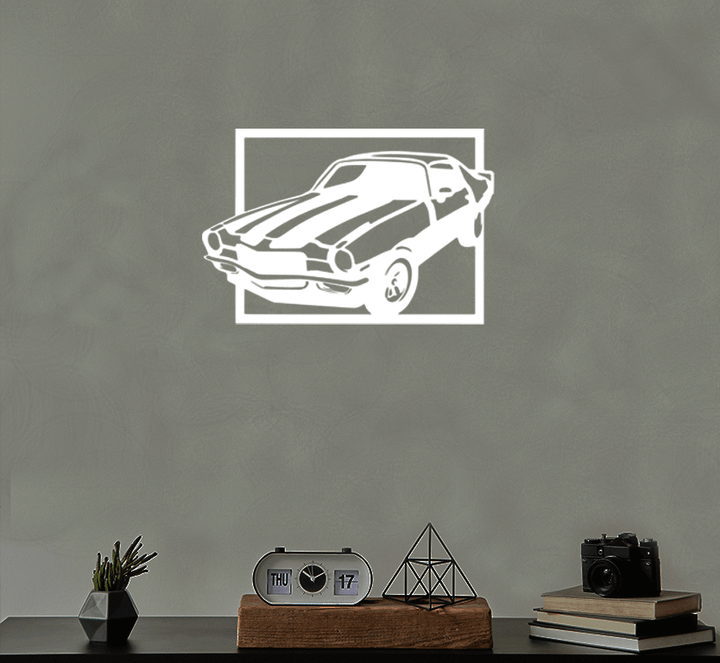 Muscle Car Metal Wall Art, view 7 by MetalPlex