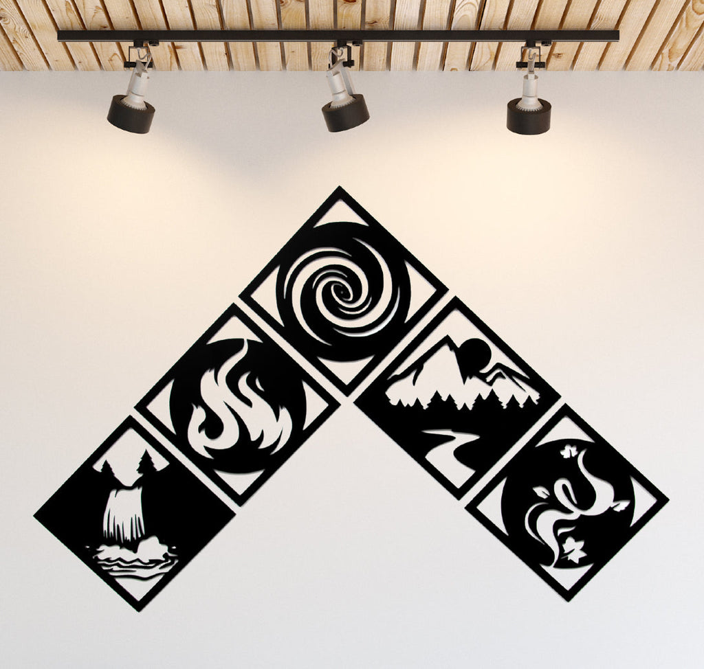 Five Elements (Exclusive Only) - Metal Wall Art - MetalPlex