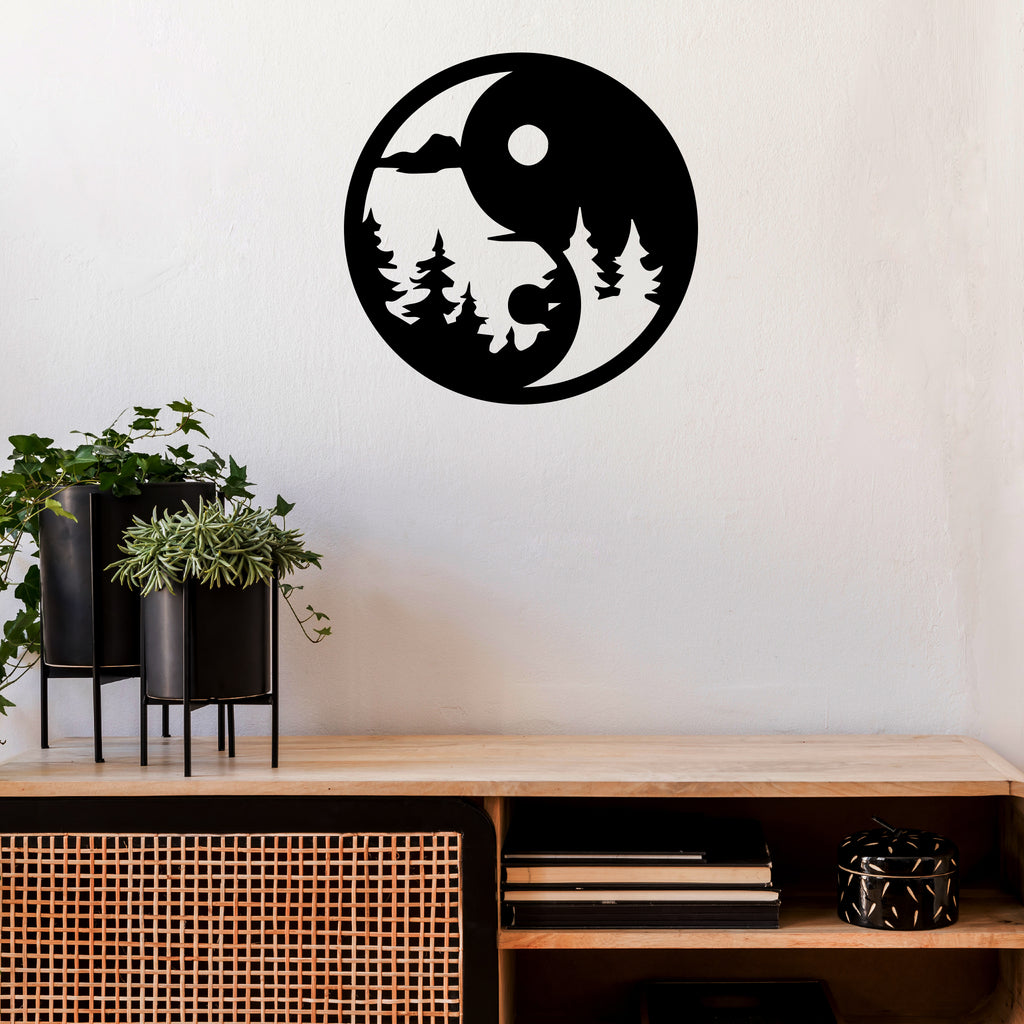 Yin Yang - Metal Wall Art - MetalPlex