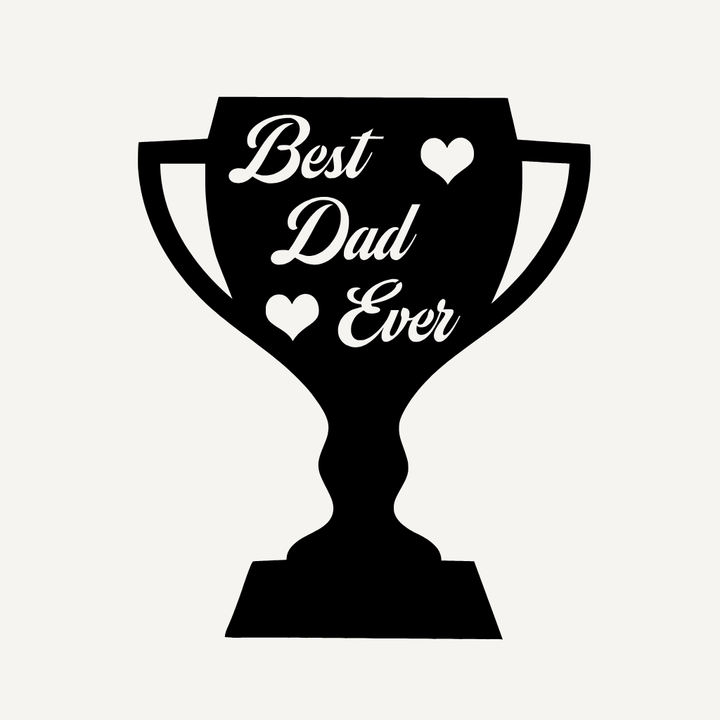 Best Dad Metal Wall Art