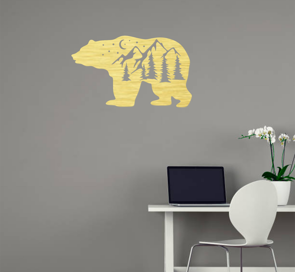 Big Bear - Metal Wall Art - MetalPlex