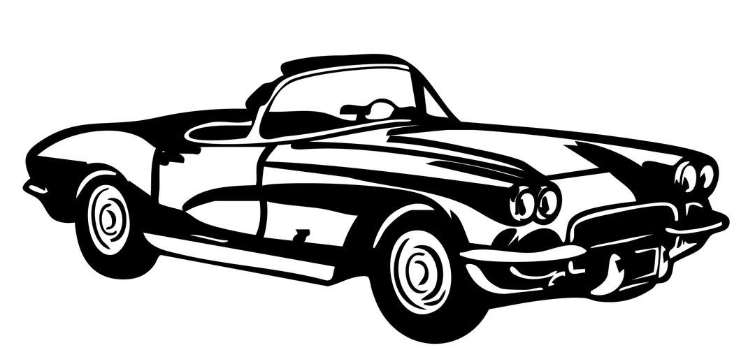 1962 Corvette C1 Metal Wall Art by MetalPlex