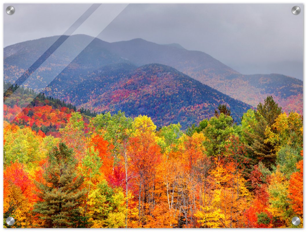 Fall Adirondack Mountains - Print - MetalPlex