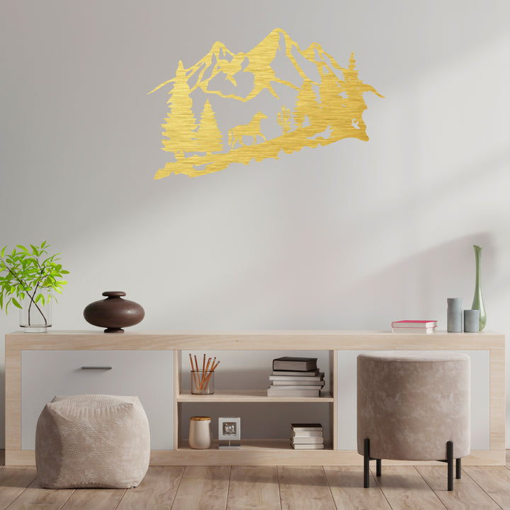 Mountain Horse - Metal Wall Art - MetalPlex