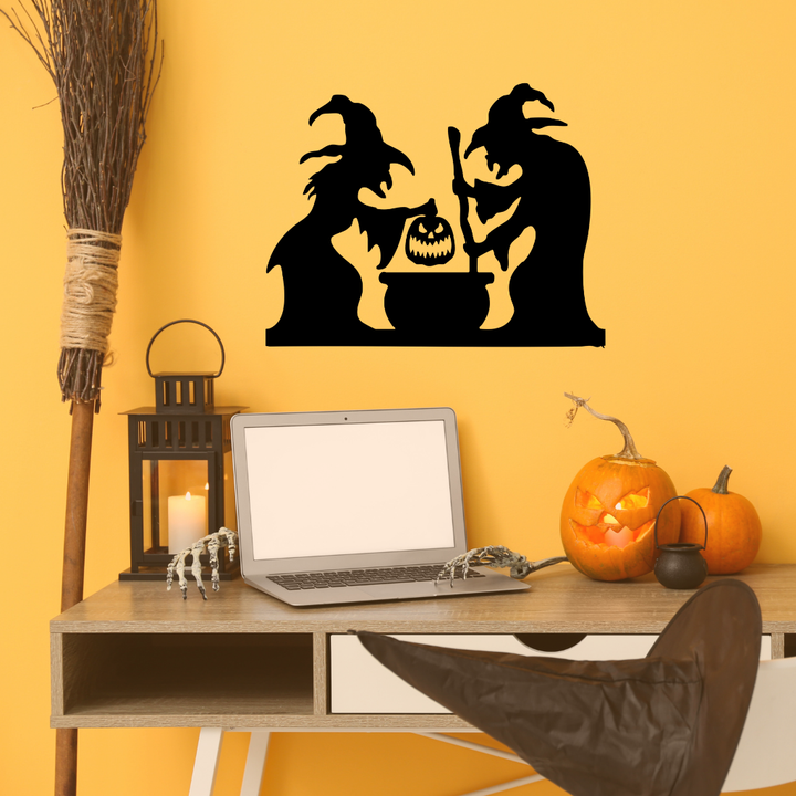 Spooky Witches Metal Wall Art, view 10 by MetalPlex