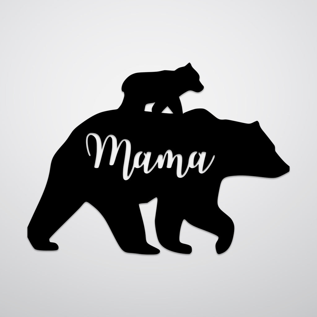 Mama Bear - Metal Wall Art - MetalPlex